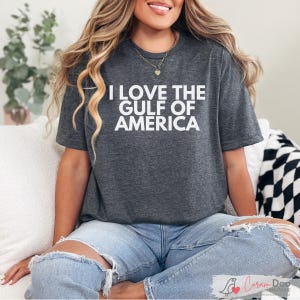 Gulf Of America Shirt, Funny Trump Shirt, Political Shirt, Republican Shirt, Trump Merch, Trump Supporter, Sarcastic Donald Trump Tee