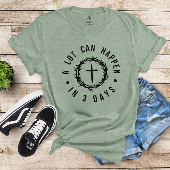 Maglietta cristiana di Pasqua Maglietta di Pasqua Maglietta del