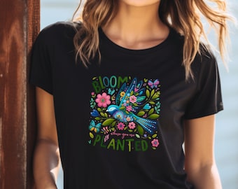 Christian Bloom Where Planted T-Shirt Christian Women TShirt Jesus Shirt For Girls Christian Apparel Religious Gift Faith Shirt For Her