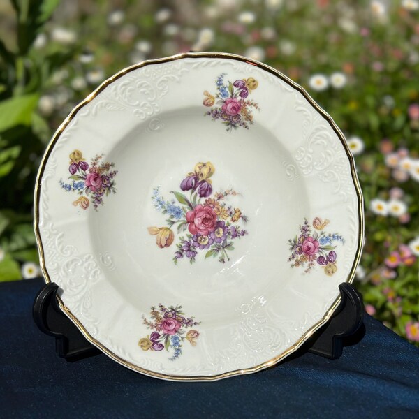 Vintage Czechoslovakia Dinner Plates Etsy