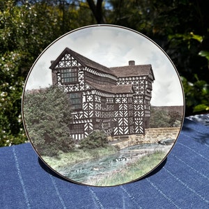 Royal Doulton Tudor Mansion, Little Moreton Hall Cheshire T.C. 1031, made in England