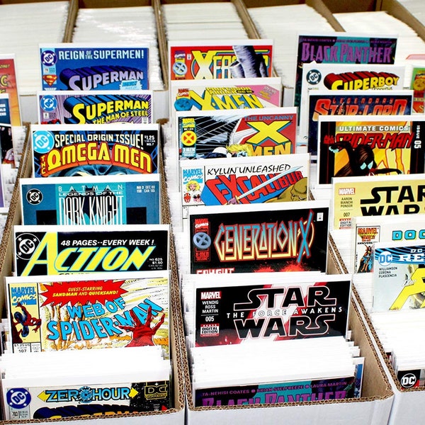 Huge comic pack (64 comic books) - October 2022 Edition - mystery digital box - for comic lovers - blind date with digital comic books