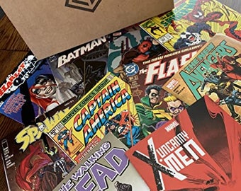 Huge comic pack (69 comic books) - August 2022 Edition - mystery digital box - for comic lovers - blind date with digital comic books