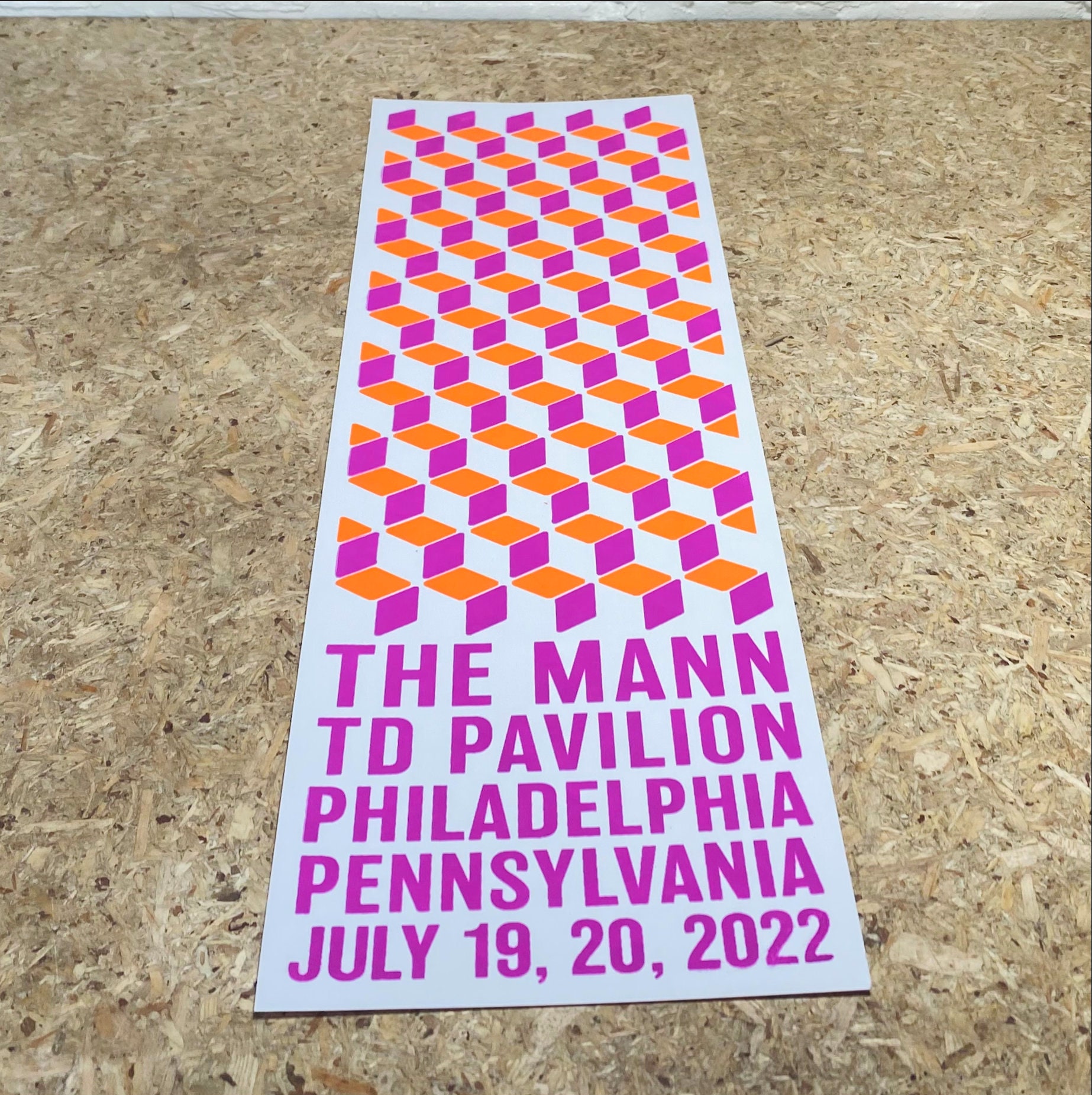 Phish Mann Philadelphia Poster 2022 Summer Tour Etsy