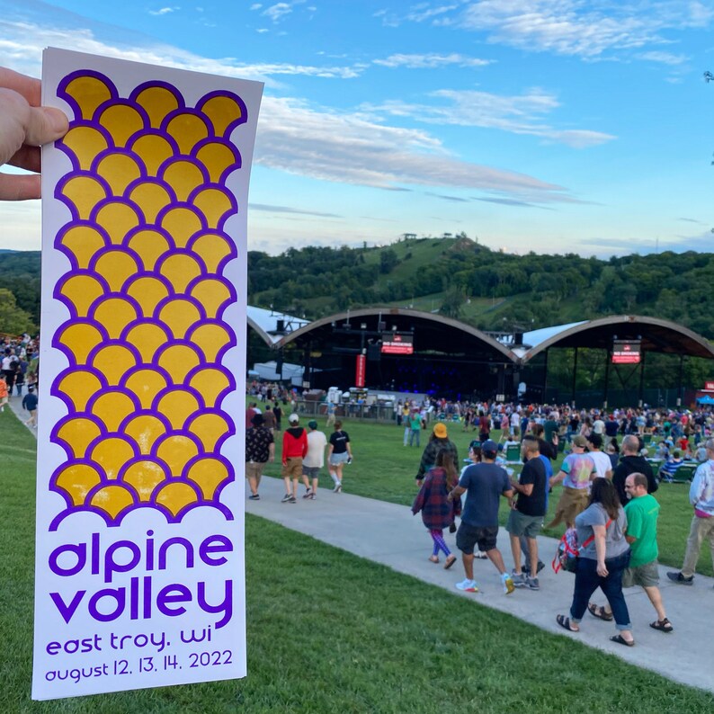 Phish Alpine Valley Poster 2022 Summer Tour Etsy Hong Kong
