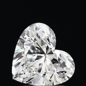 Heart Cut Lab Grown Diamond, 1.00 to 5.00 Carat IGI Certified Eco Friendly Loose Diamond for Personalized Jewelry