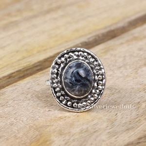 Pietersite Ring, 925 Sterling Silver Ring, Handmade Ring, Boho Ring, Women Silver Ring, Gemstone Jewelry, Valentine Day Gift For Girlfriend