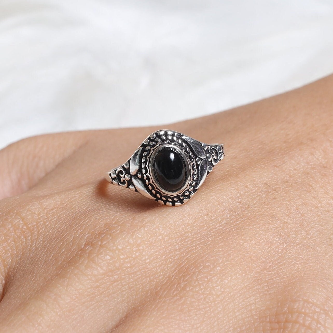 Natural Black Onyx Ring, 925 Sterling Silver Ring, Oval Gemstone Ring, Boho Ring, Crystal Ring, Onyx Silver Jewelry, Ring for Women - Etsy Natural Black Onyx Ring, 925 Sterling Silver Ring, Oval Gemstone Ring, Boho Ring, Crystal Ring, Onyx Silver Jewelry, Ring for Women - Etsy