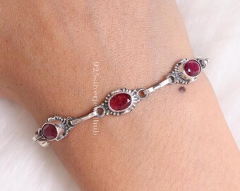 Bracciale Infinity Love Argento 925 Oro e Zirconi Rossi - Collezione Lusso