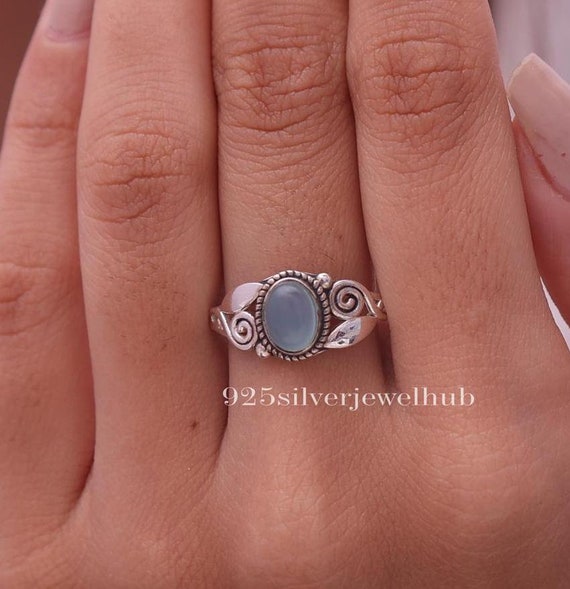 Anello Personalizzato Argento 925 Con Pietra Nascita - Foto 9