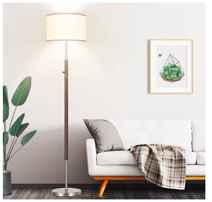Tripod lamp in living room deals