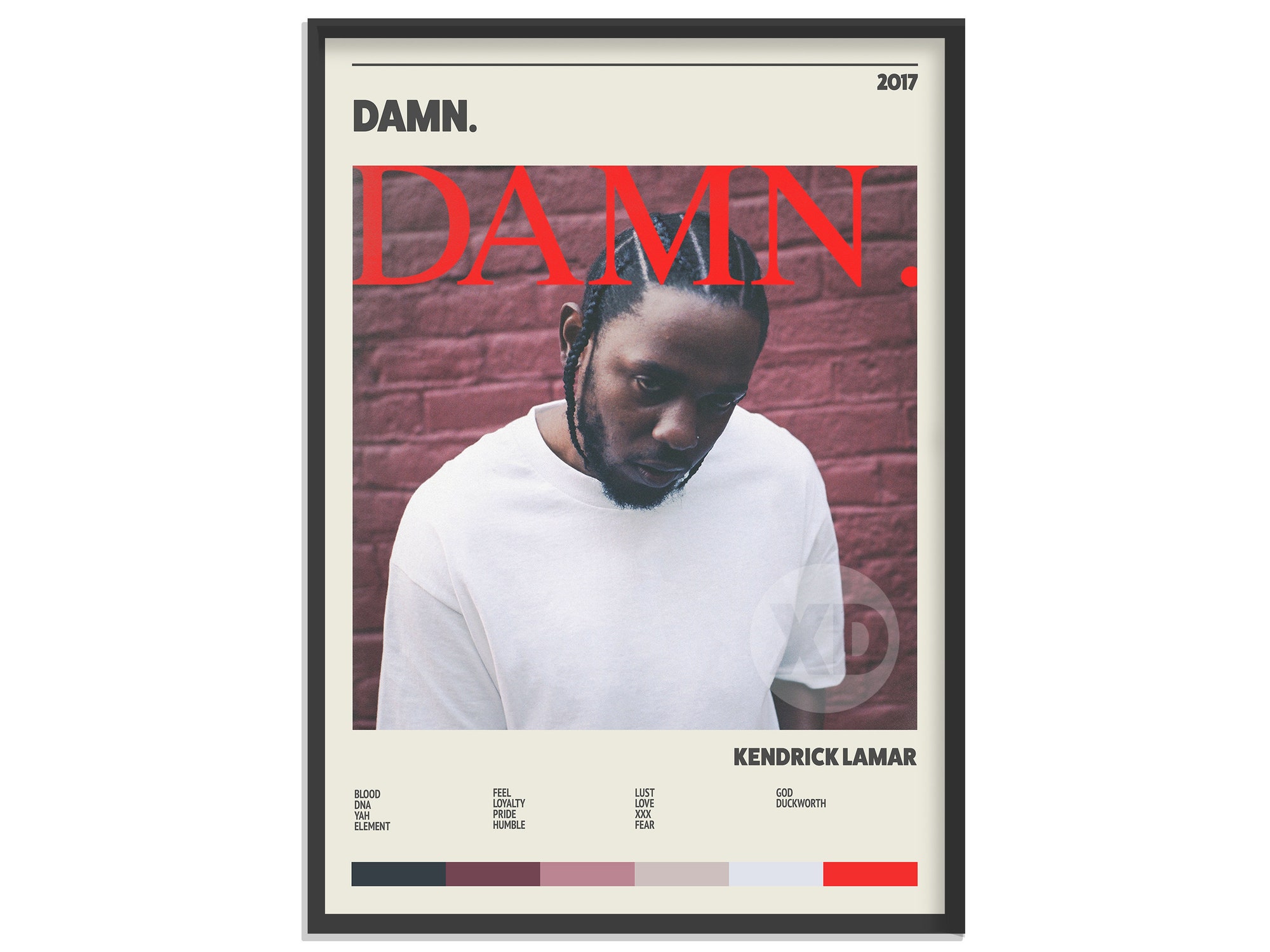 Kendrick Lamar  Premium Matte Vertical Posters