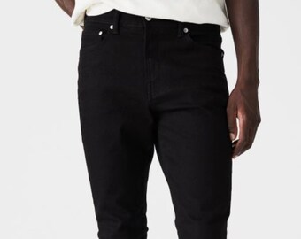 Mens Black Skinny Jeans