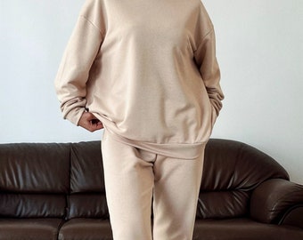 Sweat-shirt unisexe en coton 4 couleurs, coupe confortable, vêtements de printemps, tissu 100 % coton biologique