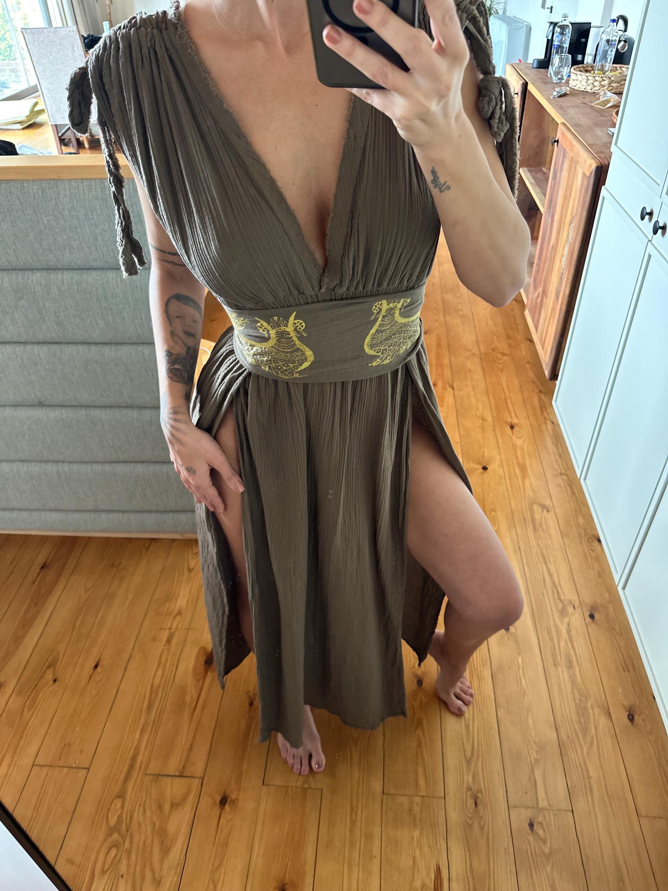 Double Slit Mini Dress - Etsy
