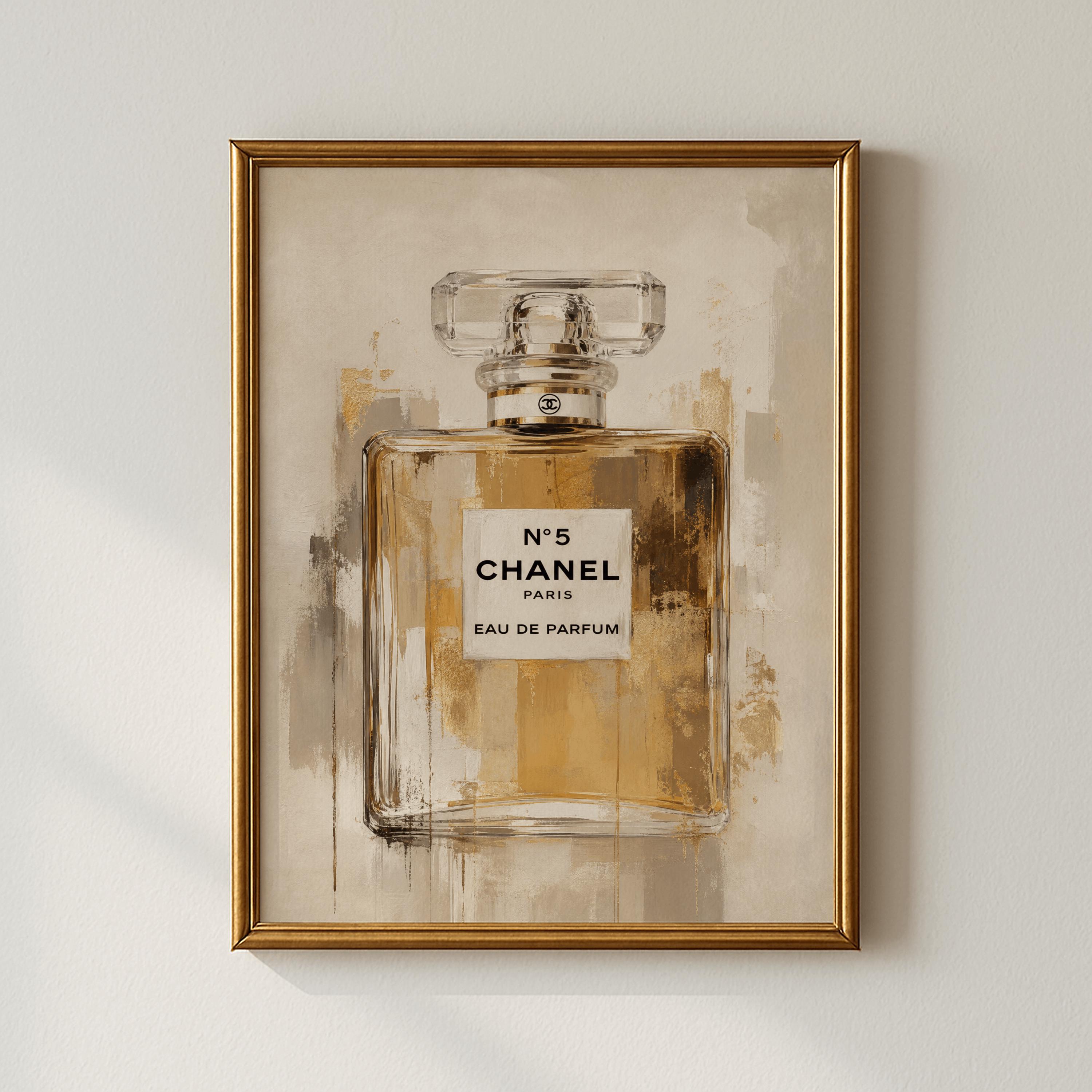 Chanel No 5 Wall Art - Etsy