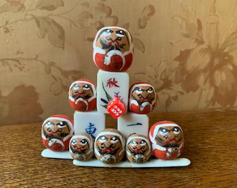 だるま人形 像 麻雀牌 サイコロ 飾り ヴィンテージ 日本製 - Etsy 日本