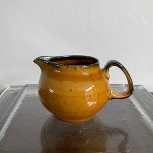 Boch Palma Milchkännchen Keramik Keramik Hellbraun Vintage Glasur