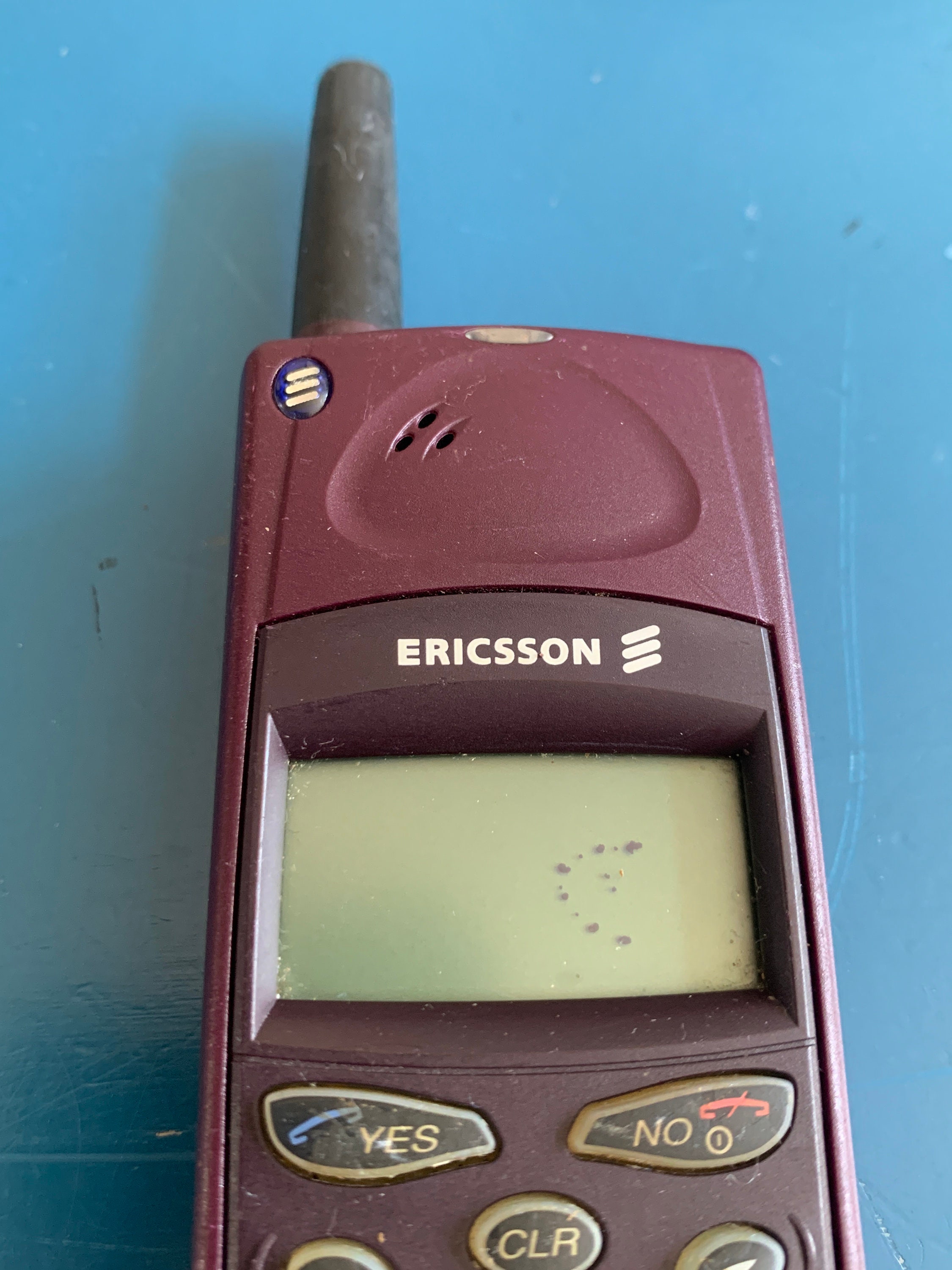 90s ERICSSON 1018s Vintage Untested Retro Purple Mobile Phone Etsy