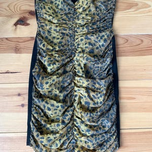 Tazzia Made in Finland Tube Dress Red Lace Vintage