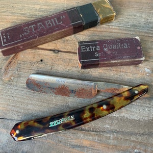 Razor Blade  Germany Solingen Antique Box