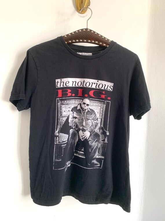 ビッグ・ノトーリアス Tシャツ ブラック オーバーサイズフィットT 