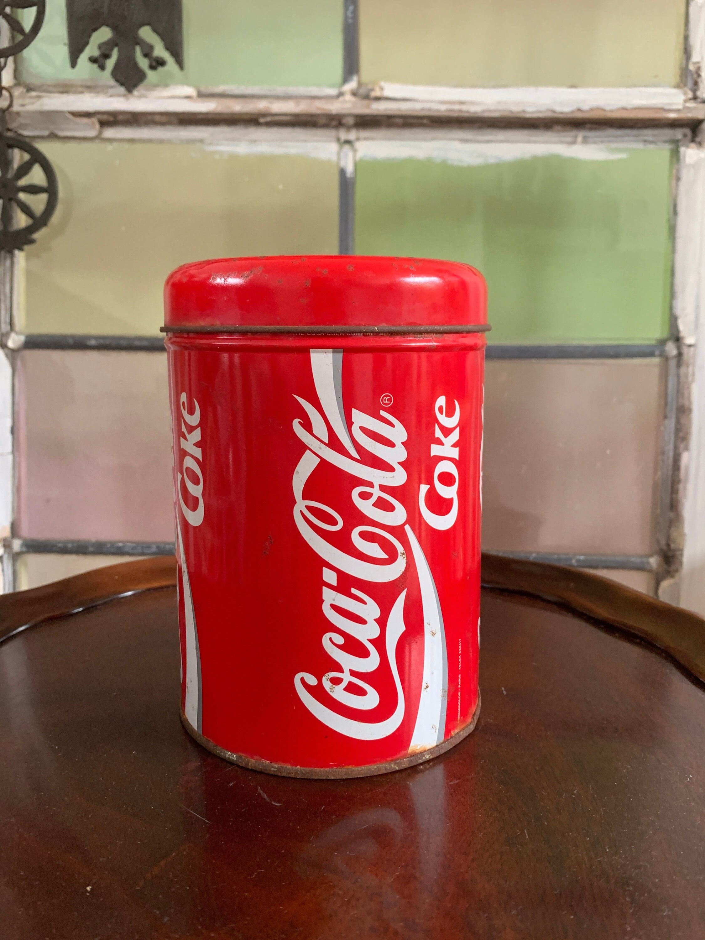 Coca-Cola コレクターズカード メタルアート20枚 金属缶 コカ