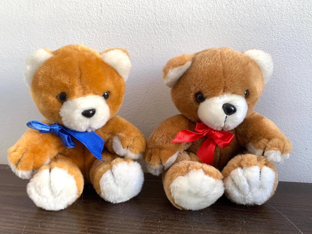 Large Ritz Paris Teddy Bear in Amber main image 1