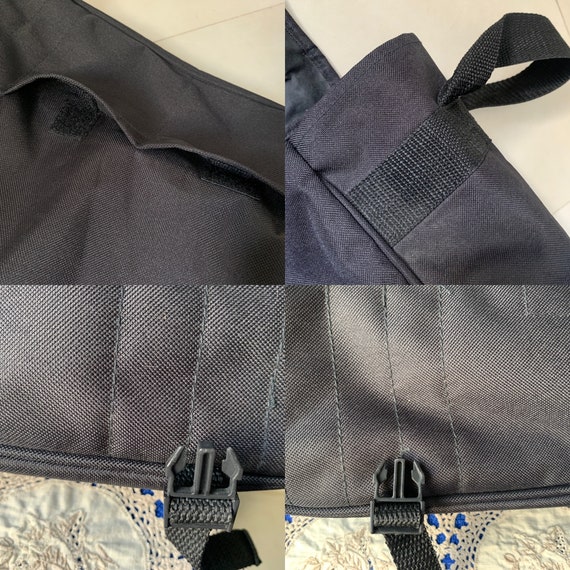 宅配 Microsoft 90s Rare Black Laptop Shoulder Messenger Vintage ショルダーバッグ