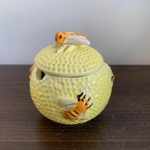 Honeypot Bee Hive mintgele keramische vintage bal