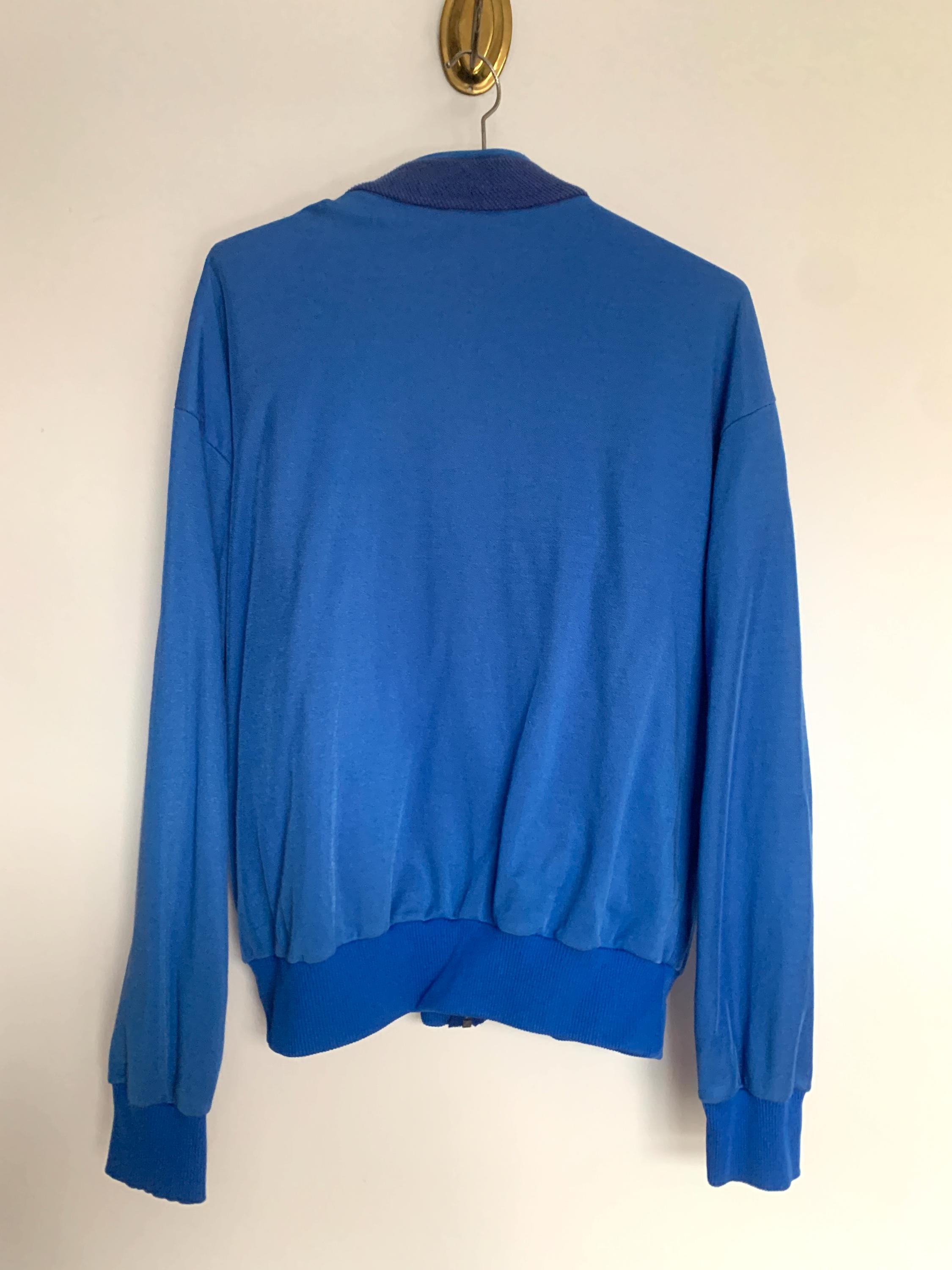 80's EUROヴィンテージ 西ドイツ製 GONSO トラックジャケット 80s GONSO West Germany Blue Track Jacket Vintage - Etsy