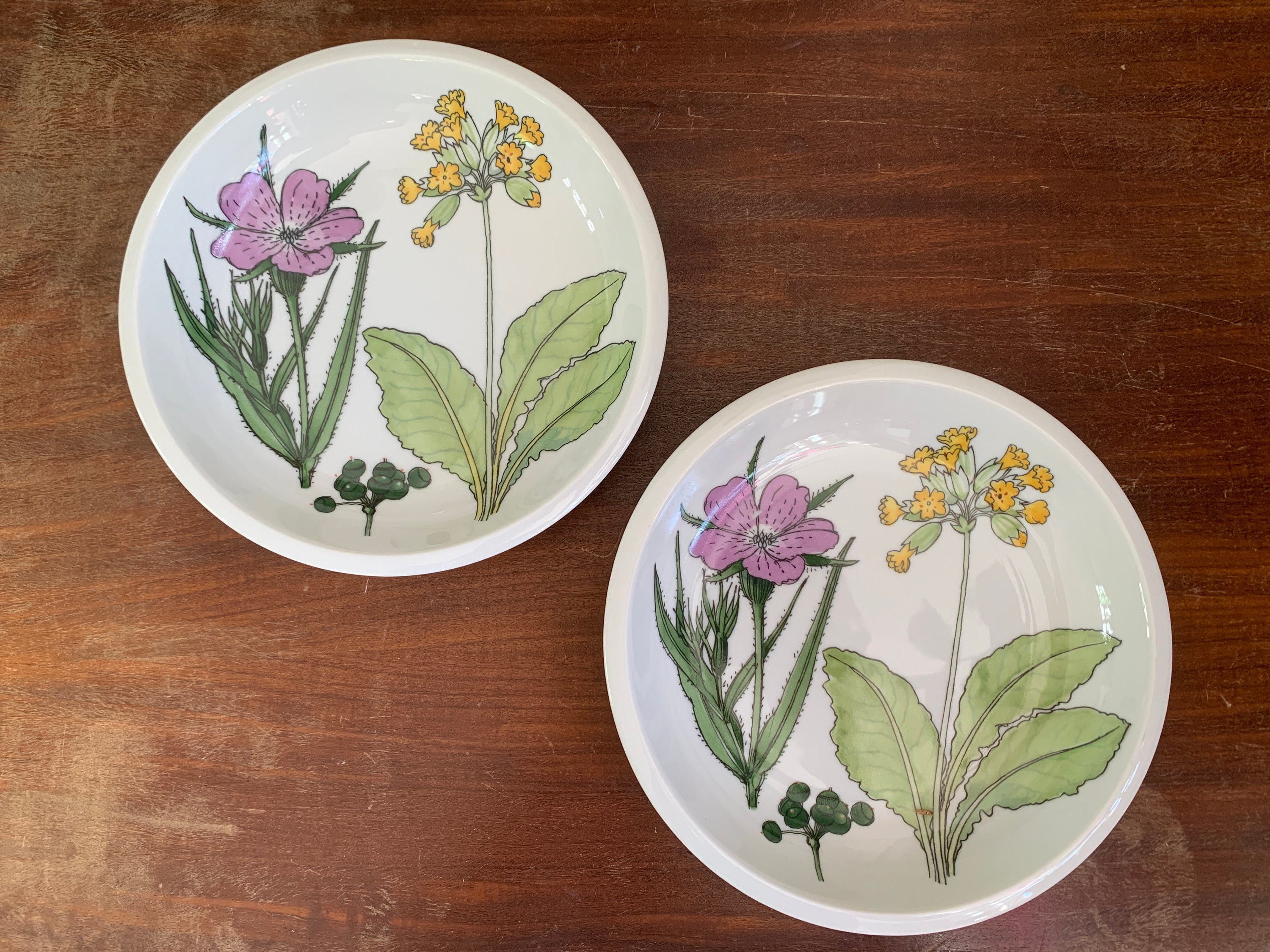 Rare 70s IKEA MIDSOMMAR Salad Plate Midsummer Marguerite 