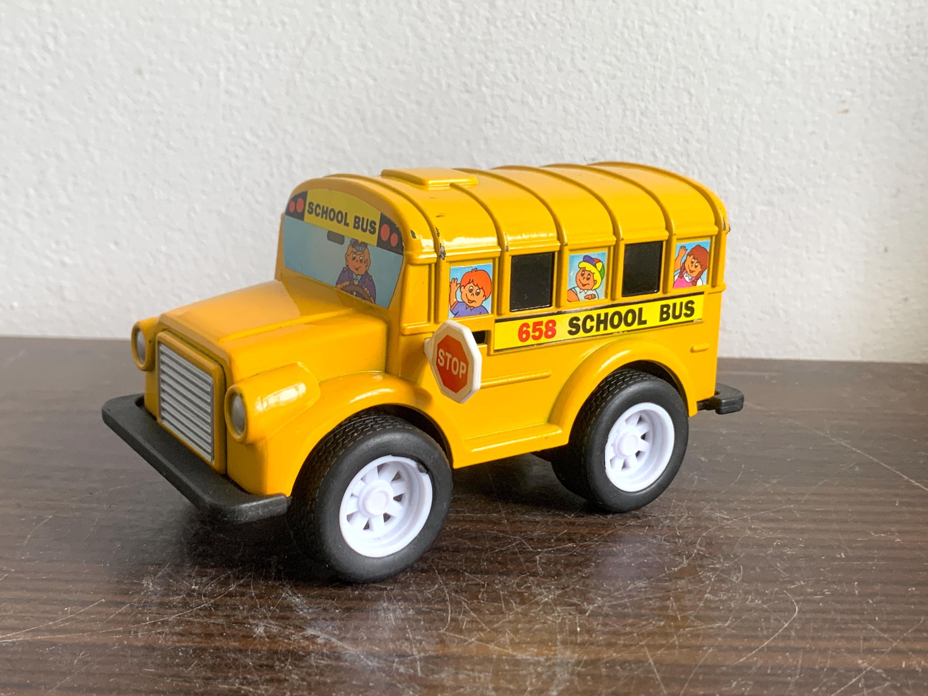 ビンテージ LIPSKI スクールバス 収納箱 おもちゃ箱 旧車 レトロ 当時物 ビンテージ LIPSKI スクールバス 収納箱 おもちゃ箱 旧車 レトロ