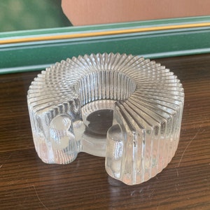 Pasch Waxinelichthouder Vintage Glas Rond