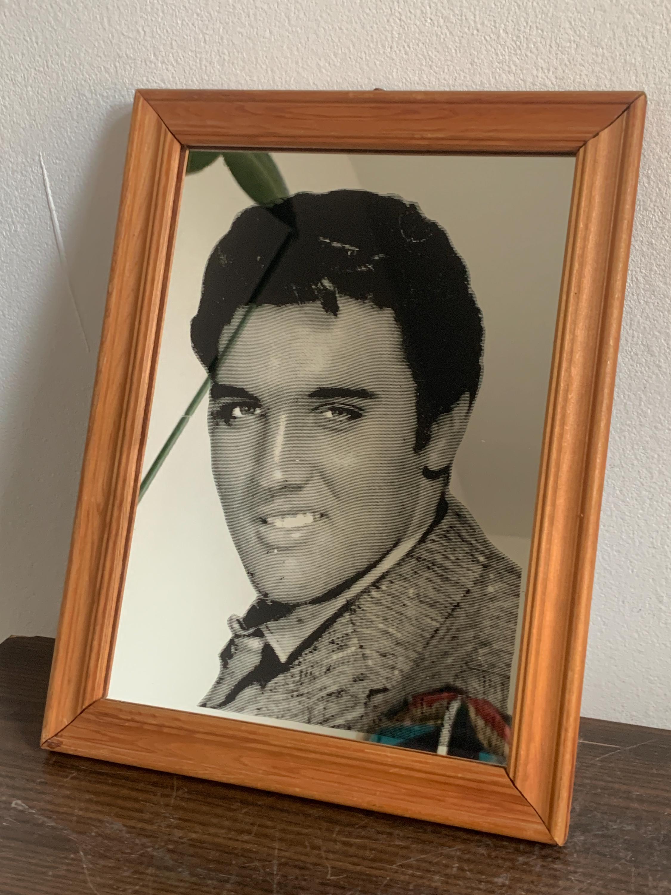 70s Elvis Presley Mirror Vintage - Etsy Denmark