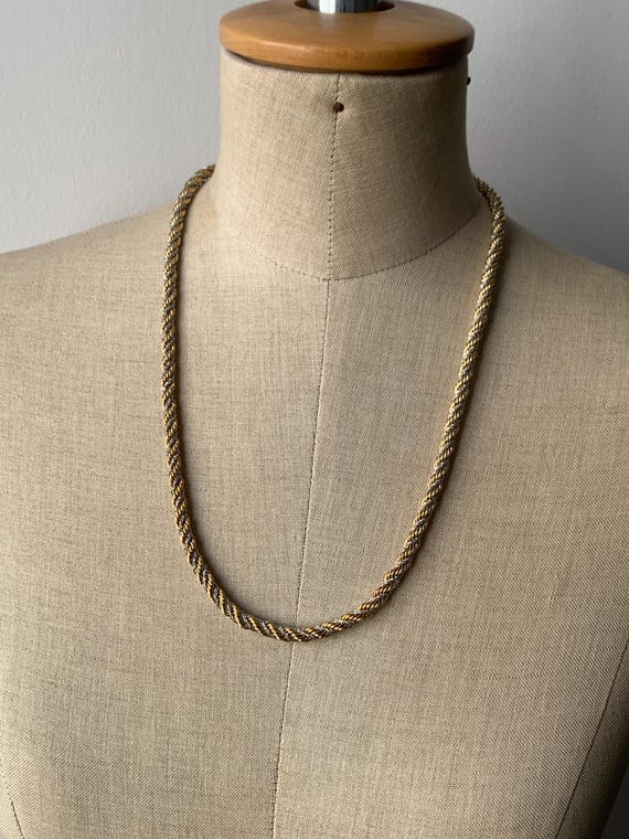 グロッセネックレス ゴールドチェーン ロープ ヴィンテージ - Etsy 日本