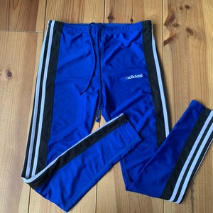 Adidas polyester lycra store track pants