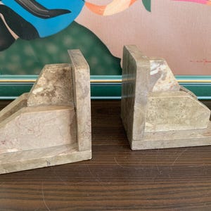 Marble Book end Vintage Art Deco