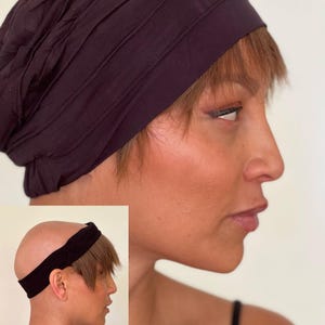 Human Hair Bangs for Hats | Hat Wig | Hat with Hair Attached | Active Wig | Alopecia Wig | Chemo Wig | Under Hats | Wig Band | Front Piece