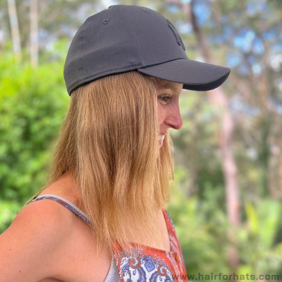 Chemo wig baseball cap Amazon.com: Hairro Baseball Hat With Hair Attached For Women  main image 4