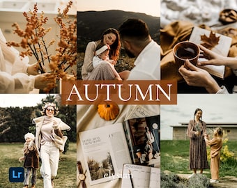 May include: A collage of autumn-themed images featuring a family, a pumpkin, a book, a cup of coffee, and a calendar. The images are arranged in a grid pattern and have a warm, inviting feel.