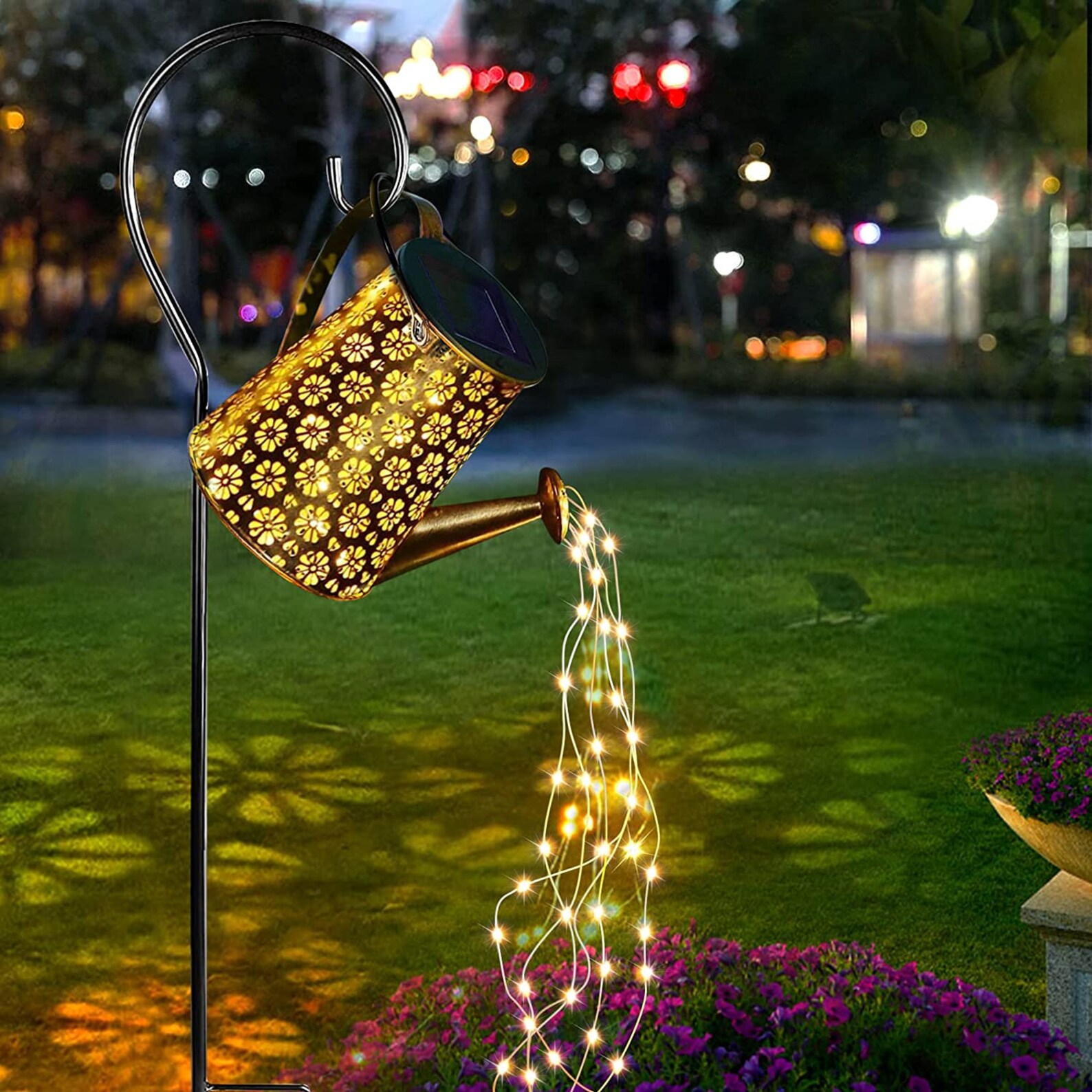 Solar Watering Can Light 1 Watering Can Solar Lights Etsy