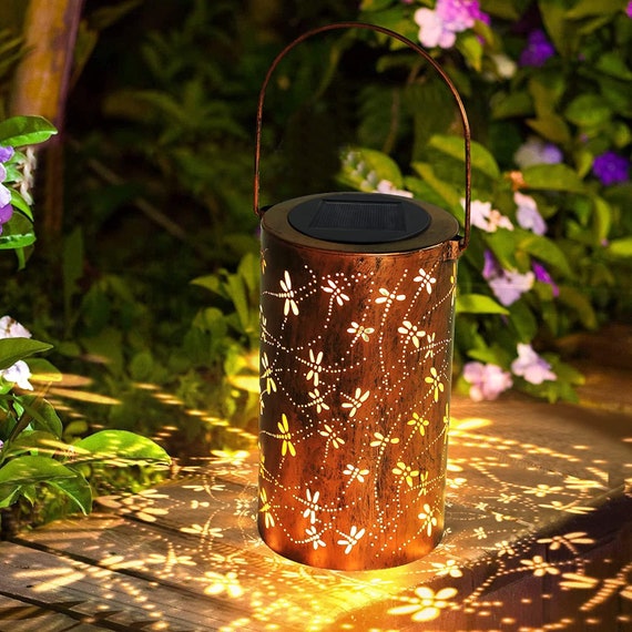 Dragonfly solar garden stakes online