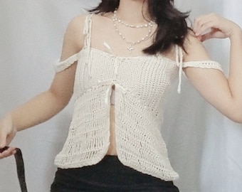 Spring Wind Top Crochet PDF PATTERN