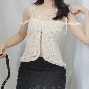 Spring Wind Top Crochet PDF PATTERN