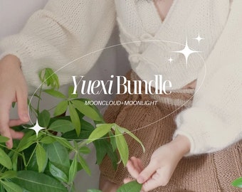 Yuexi-bundel (Mooncloud + Moonlight Knit PDF-PATRONEN)