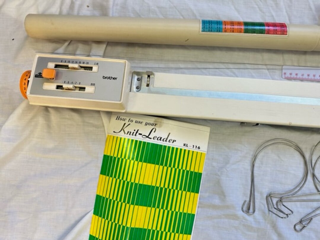 Brother Knitting Machine KL116 Knitleader Etsy