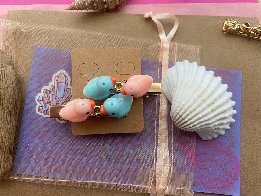 Set of Gold Metal Crocodile Hair Clips for Girls Small Hair Etsy