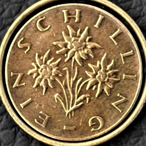 Austria Bronze 3 Edelweiss Flowers