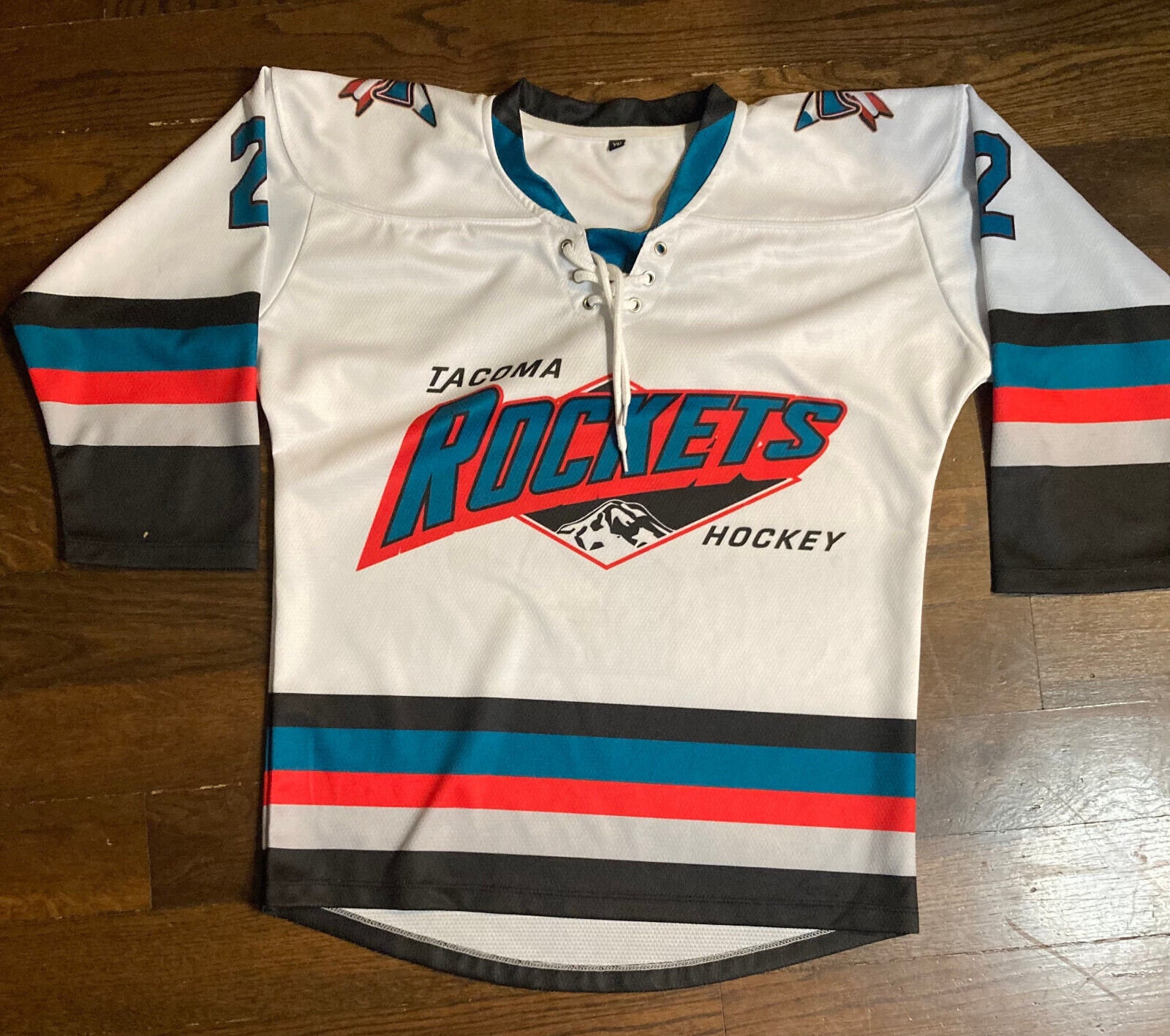 Tacoma Rockets Pro Joy Vintage Hockey Jersey Large WHL ECL